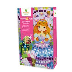 SYCOMORE STICK'N FUN - 3 MINI MOSAÏQUE - PRINCESSES
